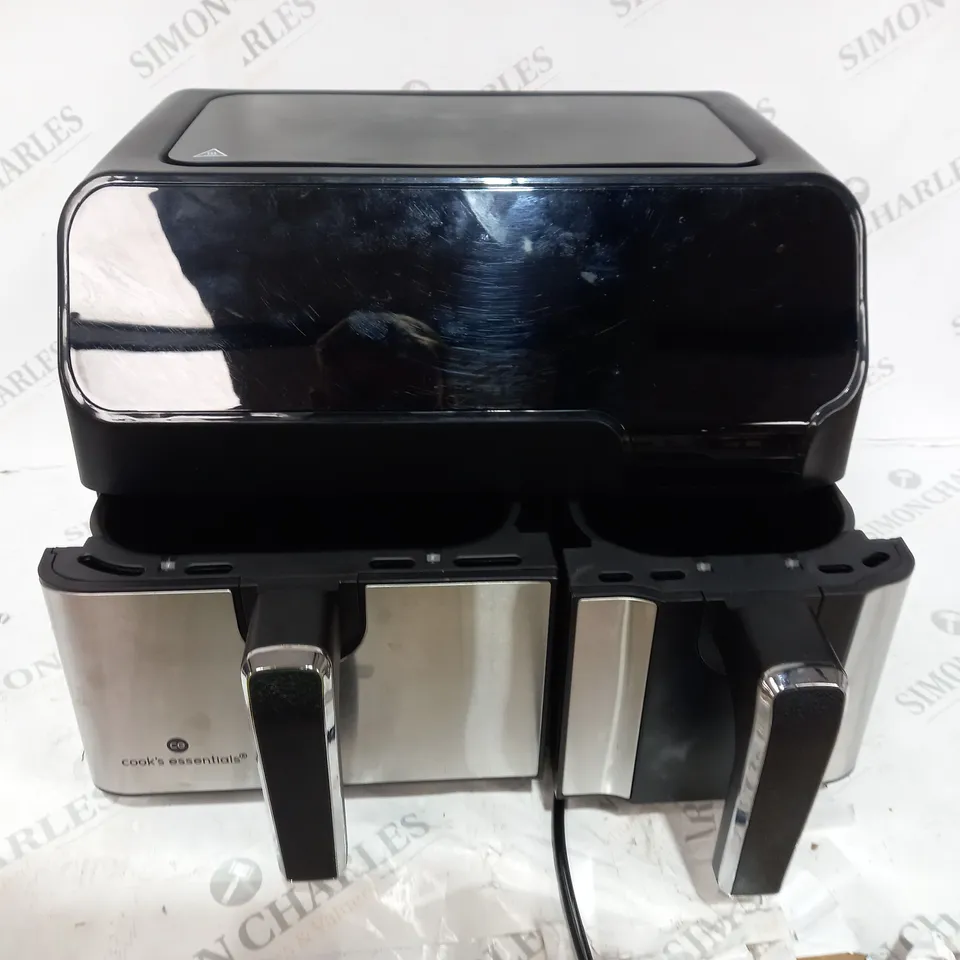 OUTLET COOK'S ESSENTIALS DUAL AIR FRYER