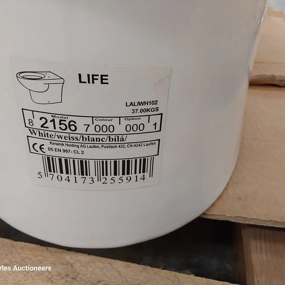 LIFE CERAMIC BTW WC PAN