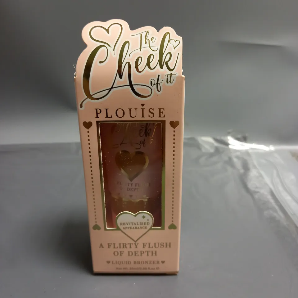 PLOUISE THE CHEEK OF IT LIQUID BRONZER TOFFEE TOAST