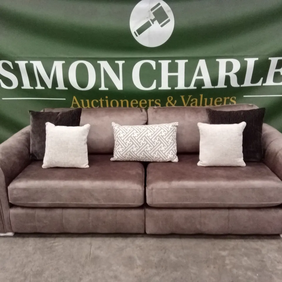 AMARA 4 SEATER SOFA - CHOCOLATE RRP £1349