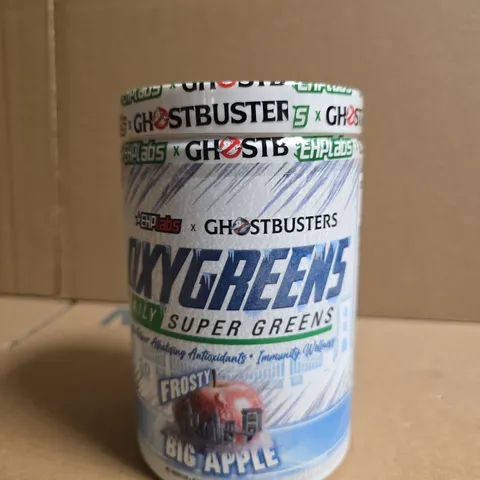 GHOSTBUSTERS X EHP LABS SUPER GREENS – BIG APPLE FLAVOUR DIETARY SUPPLEMENT