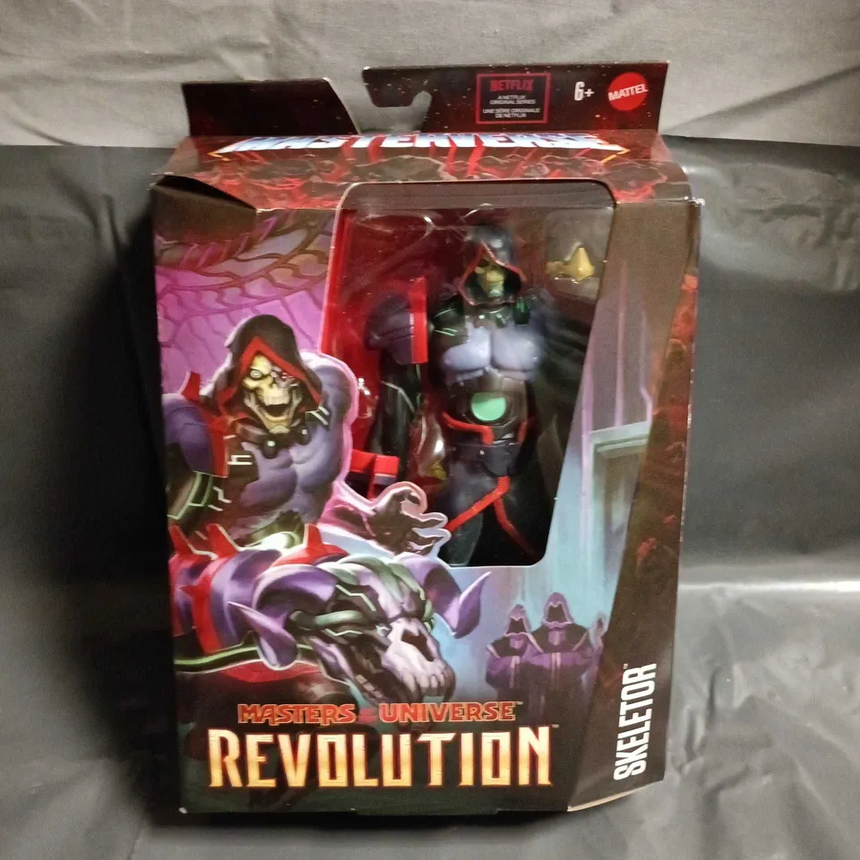 MASTERS UNIVERSE REVOLUTION SKELETOR ACTION FIGURE – BOXED