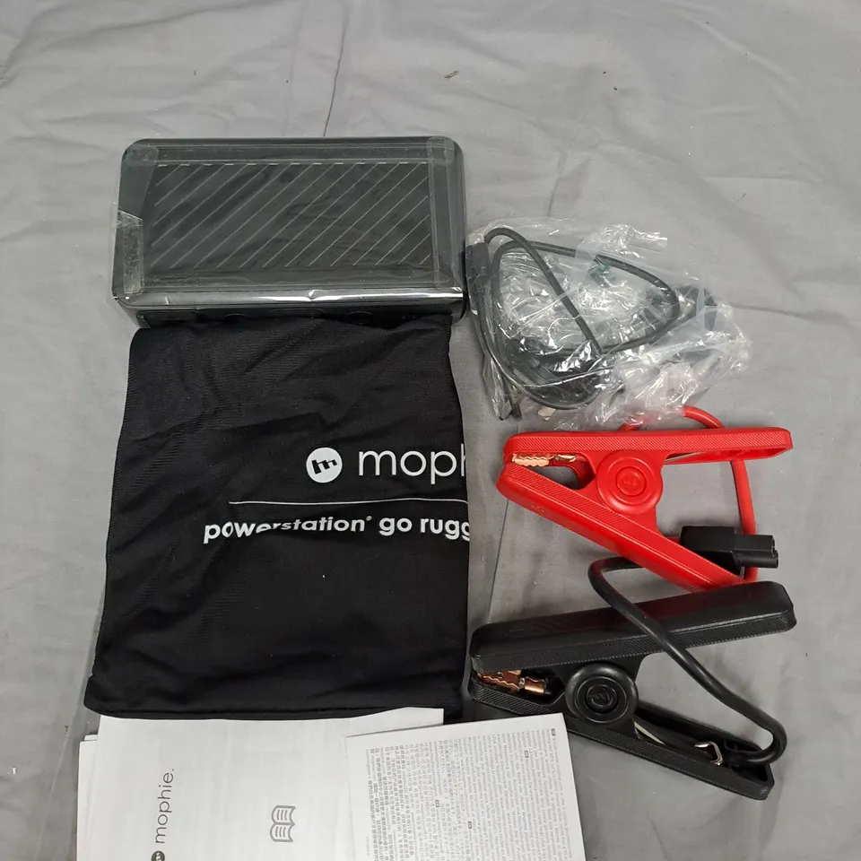 Mophie Powerstation Go Rugged Compact – Portable Jump-Start Battery & USB Charger