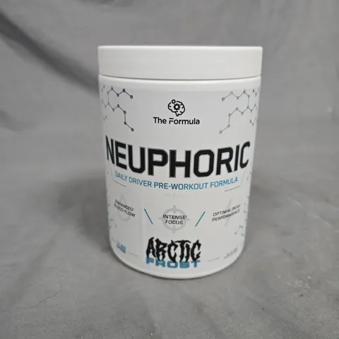 THE FORMULA NEUPHORIC PRE-WORKOUT FORMULA IN ARTIC FROST - 480G