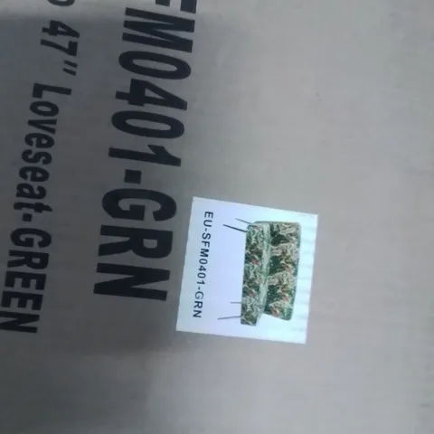 BOXED MILLERSBURG 2 SEATER UPHOLSTERED LOVESEAT