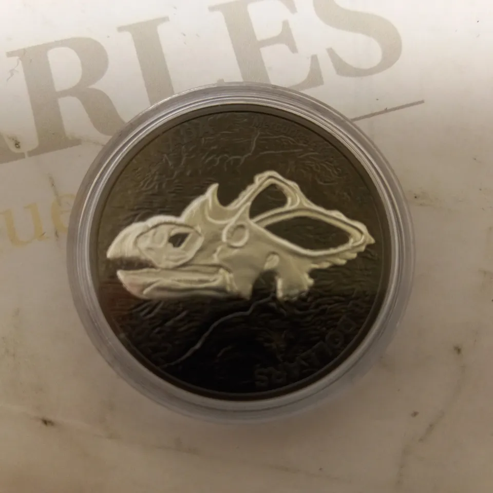 ROYAL CANADIAN MINT 2022 $20 FINE SILVER COIN DISCOVERING DINOSAURS MERCURY'S HORNED FACE