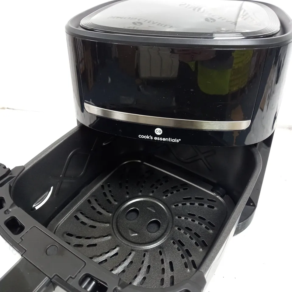 COOK'S ESSENTIALS 4L AIR FRYER BLACK