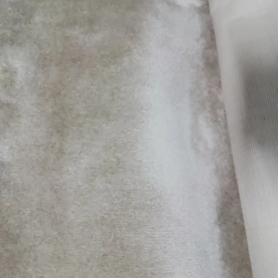 DESIGNER BEIGE RUG SIZE UNSPECIFIED