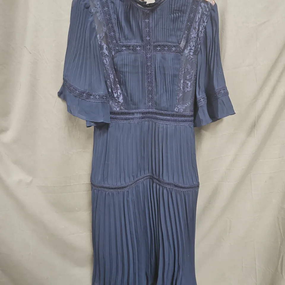 TRUE DECADENCE LADIES DRESS IN NAVY - UK 14