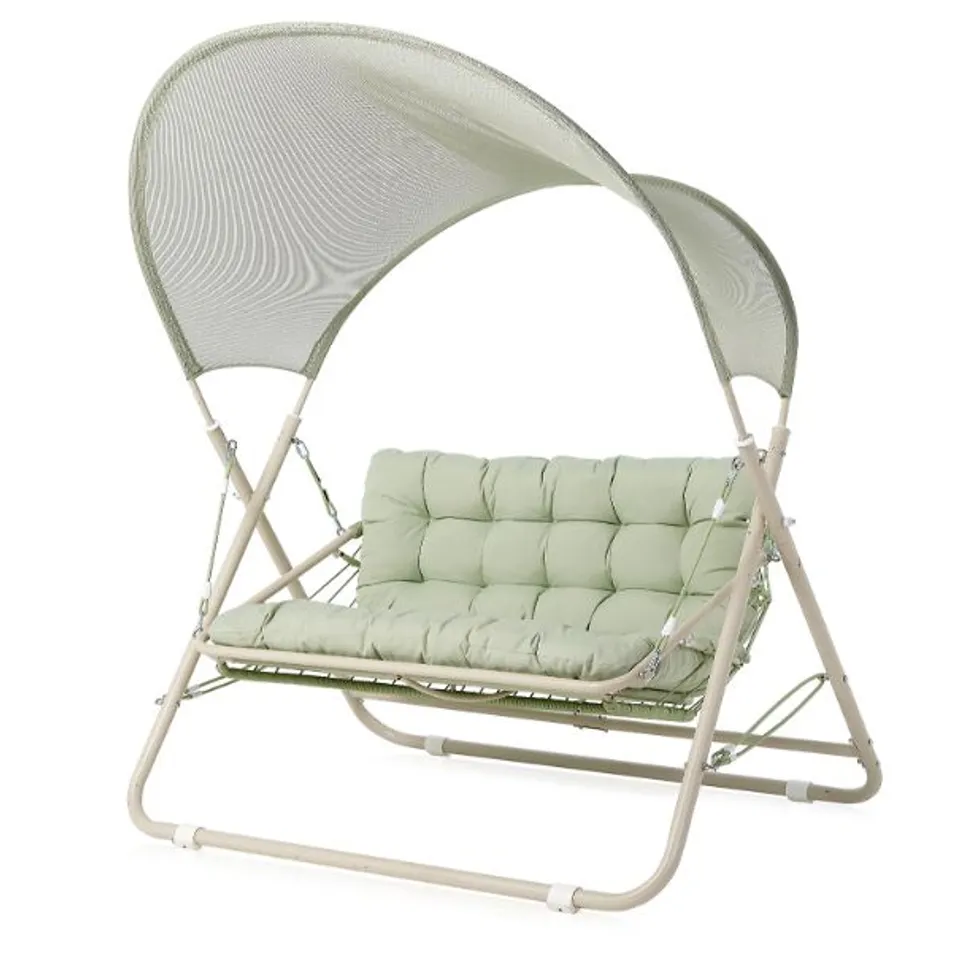 INNOVATORS DOUBLE CANOPY SWING SEAT CHAIR
