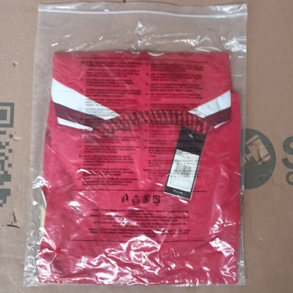 BAGGED ADIDAS ARSENAL HOME JERSEY SIZE LARGE