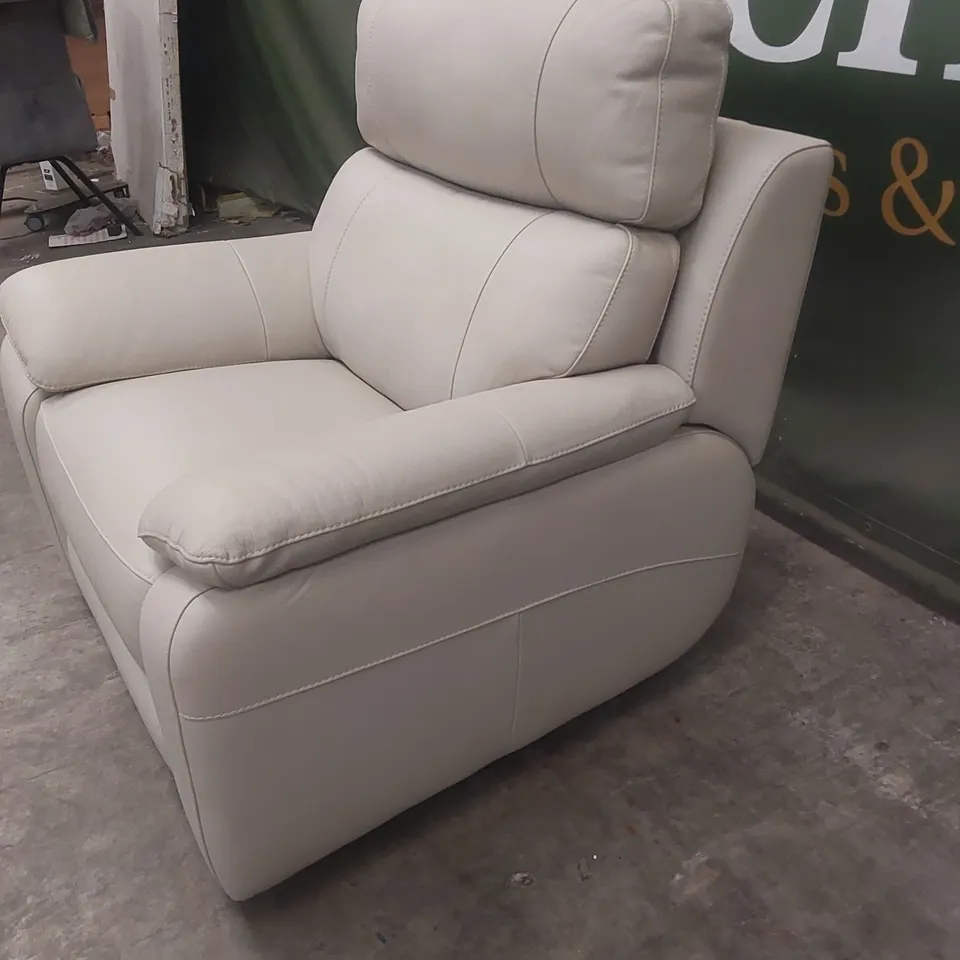 QUALITY DESIGNER ITALIAN MADE PATRIZIO LEATHER UPHOLSTERED CHAIR