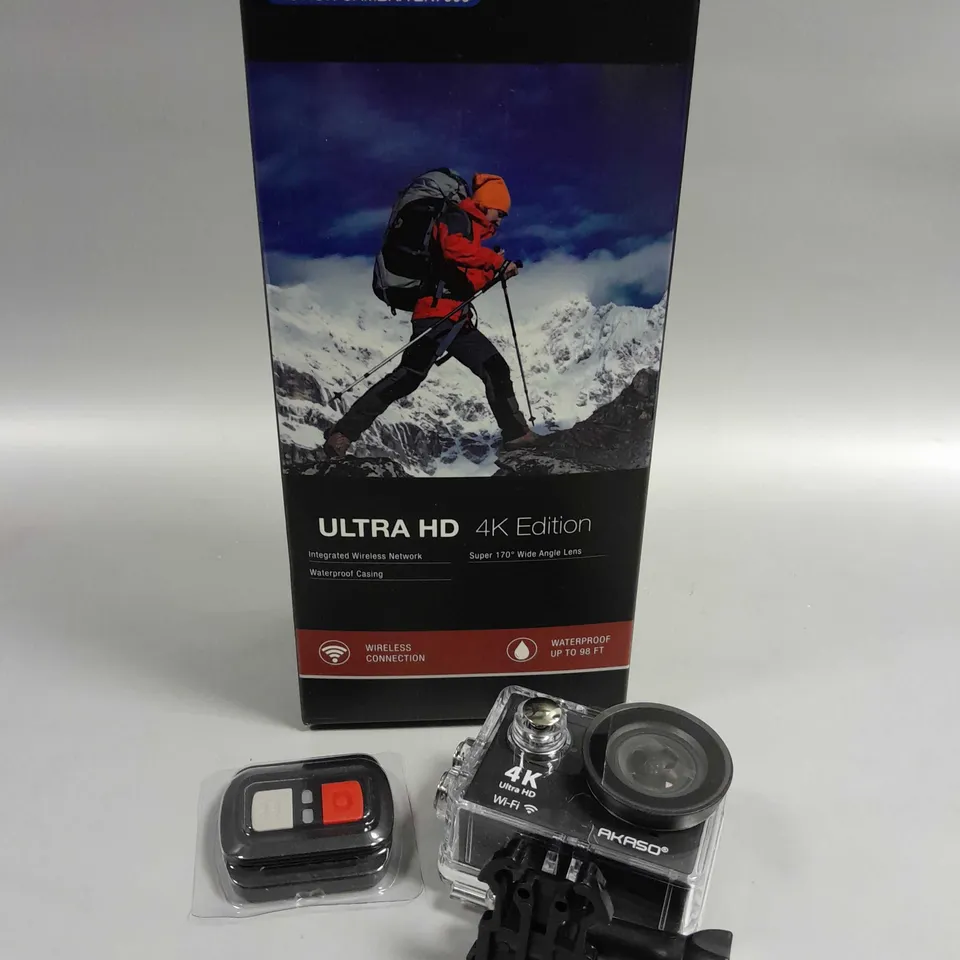 BOXED AKASO EK7000 ACTION CAMERA 