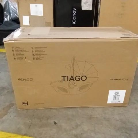 BOXED VENICCI TIAGO CAR SEAT