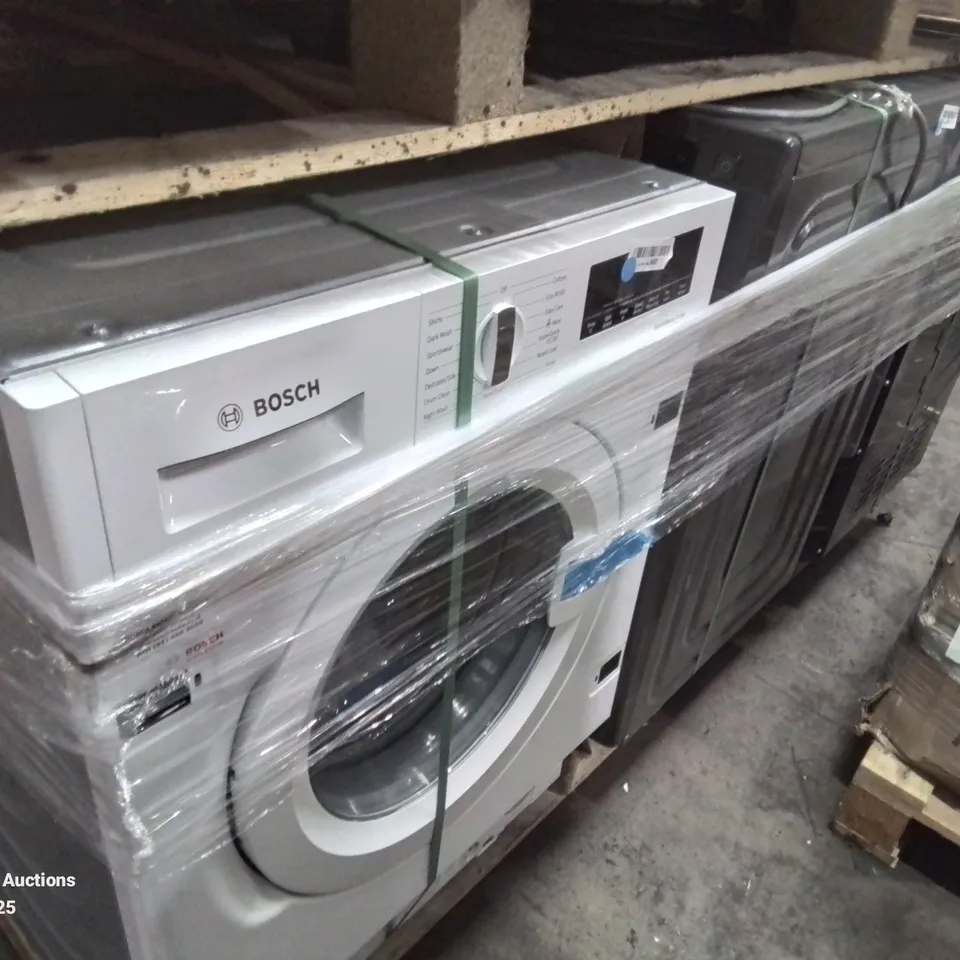 PALLET OF APPROXIMATELY 6 UNPROCESSED RAW RETURN WHITE GOODS TO INCLUDE: