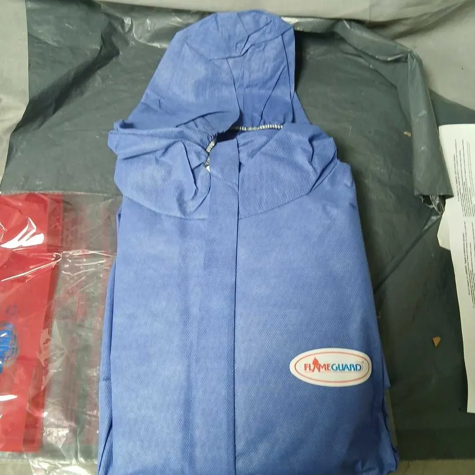 APPROXIMATELY 25 BRAND NEW FLAMEGUARD MEDIUM OVERALLS I2000102