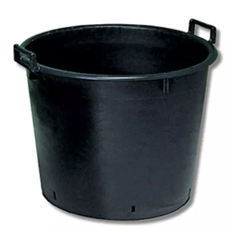 APPROXIMATELY PACK OF 4 HEAVY DUTY 30L PLANTER POTS WITH HANDLES