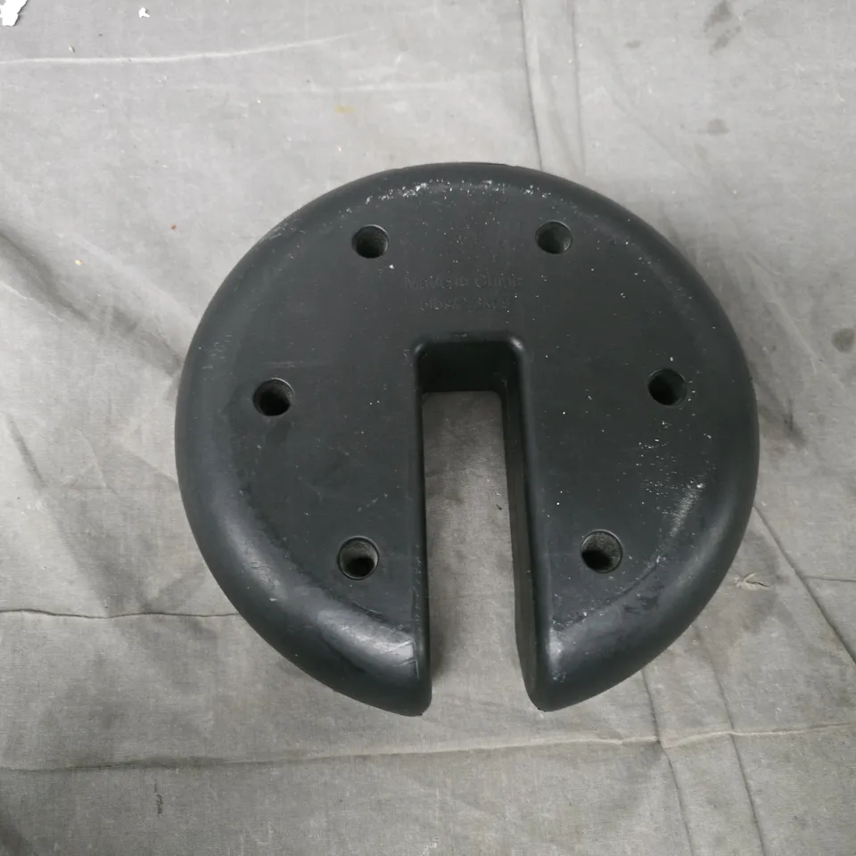 5X 2.3KG PARASOL WEIGHTS IN BLACK