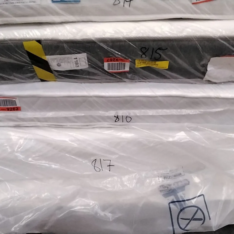 QUALITY BAGGED ADAMINE SERENITY COIL SPRING KING SIZE 5FT MATTRESS