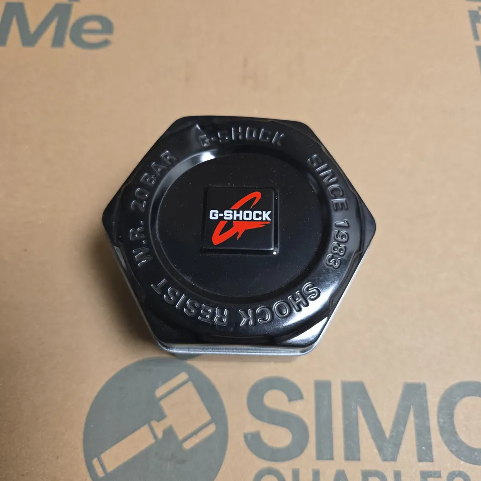 CASIO G-SHOCK ORANGE RESIN DIGITAL WATCH