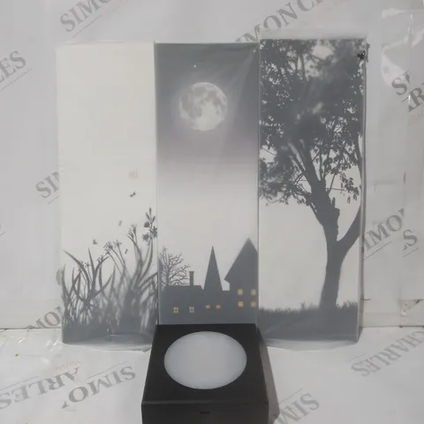 BOXED LUXA SHADOW LAMP WITH 3 SLEEVE DESIGNS