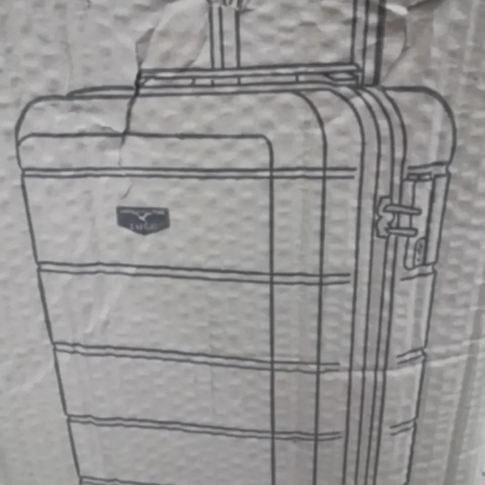 BOXED LIGHTWEIGHT TRAVEL SUITCASE 