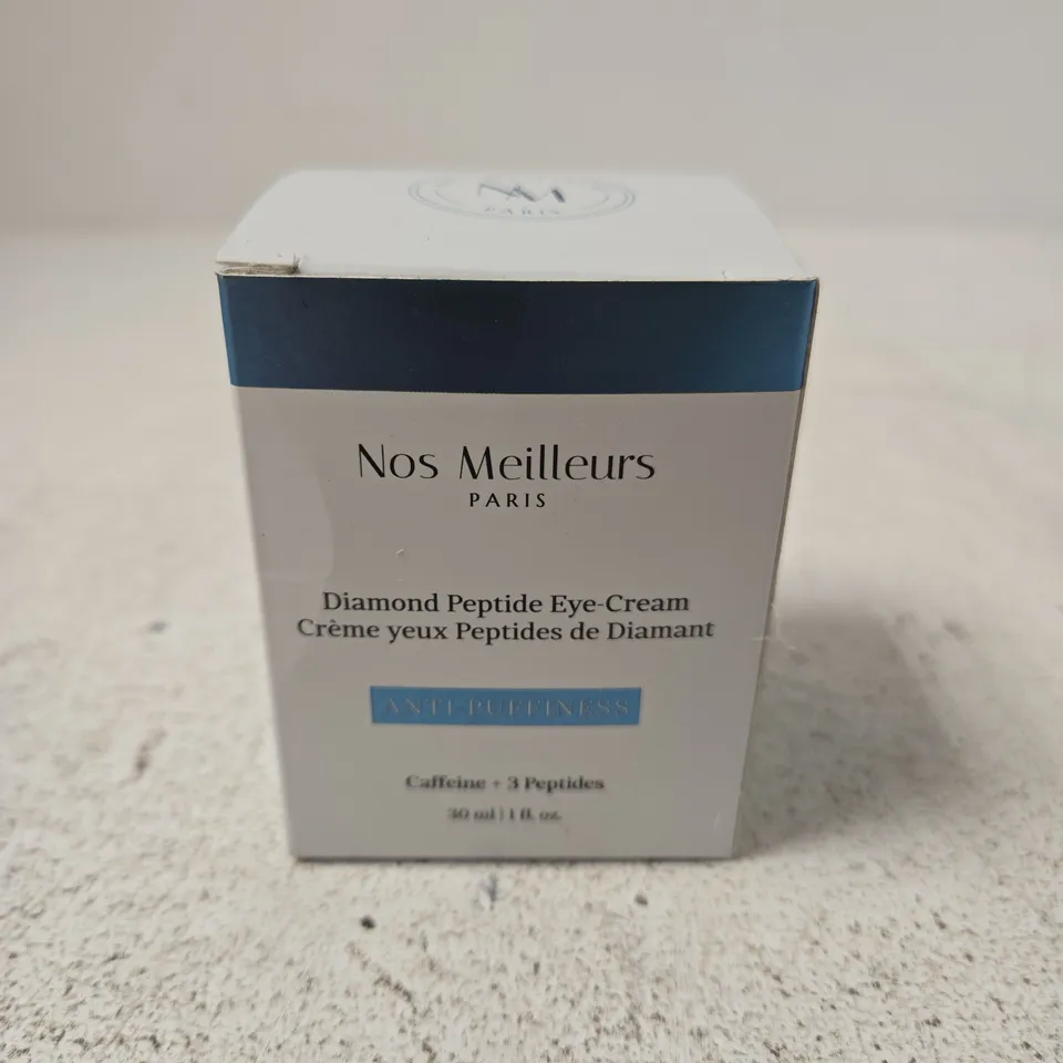 NOS MEILLEURS PARIS DIAMOND PEPTIDE EYE-CREAM – ANTI-PUFFINESS, 30 ML