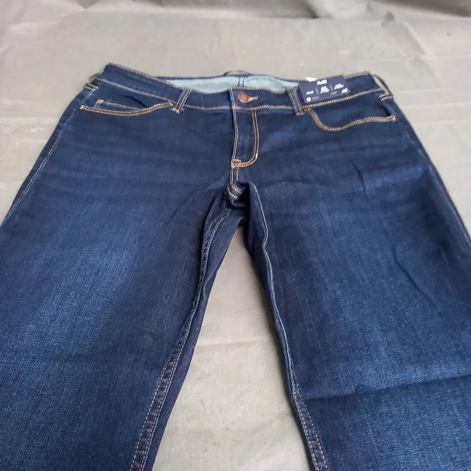 HOLLISTER FLARE DARK DENIM JEANS - 14R