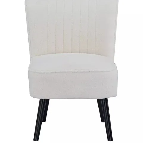 POPPY BOUCLE CHAIR - COLLECTION ONLY