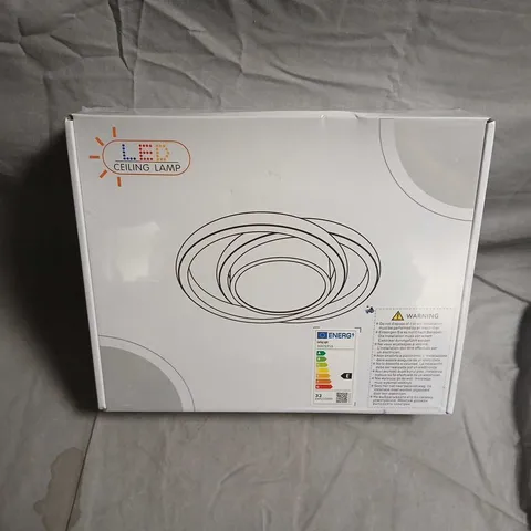 LED CEILING LAMP – BOXED CIRCULAR RING DESIGN - SEALED 