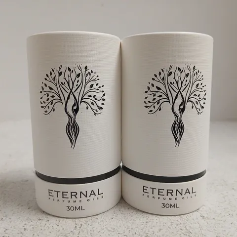 2 X 30ML ETERNAL PERFUME OILS 