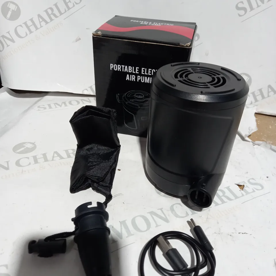 BOXED PORTABLE ELECTRIC AIR PUMP
