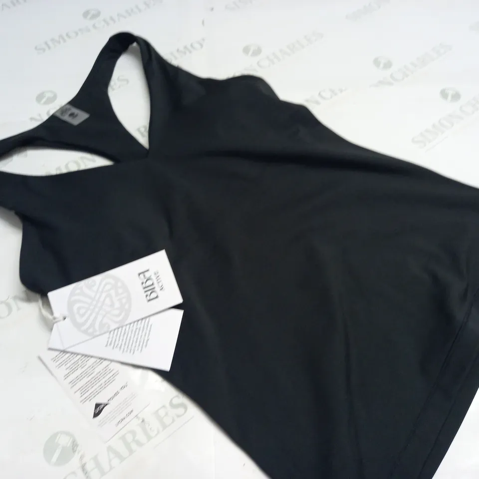 BIBA ACTIVE TANK TOP IN BLACK - 10 (S)