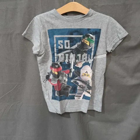 LEGO NINJAGO MOVIE KID'S T-SHIRT – GREY- SIZE UNSPECIFIED 