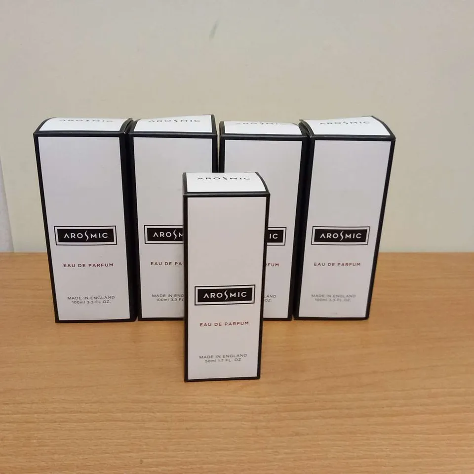 FIVE BOXED AROSMIC EAU DE PARFUM FRAGRANCES TO INCLUDE; 100ML AND 50ML