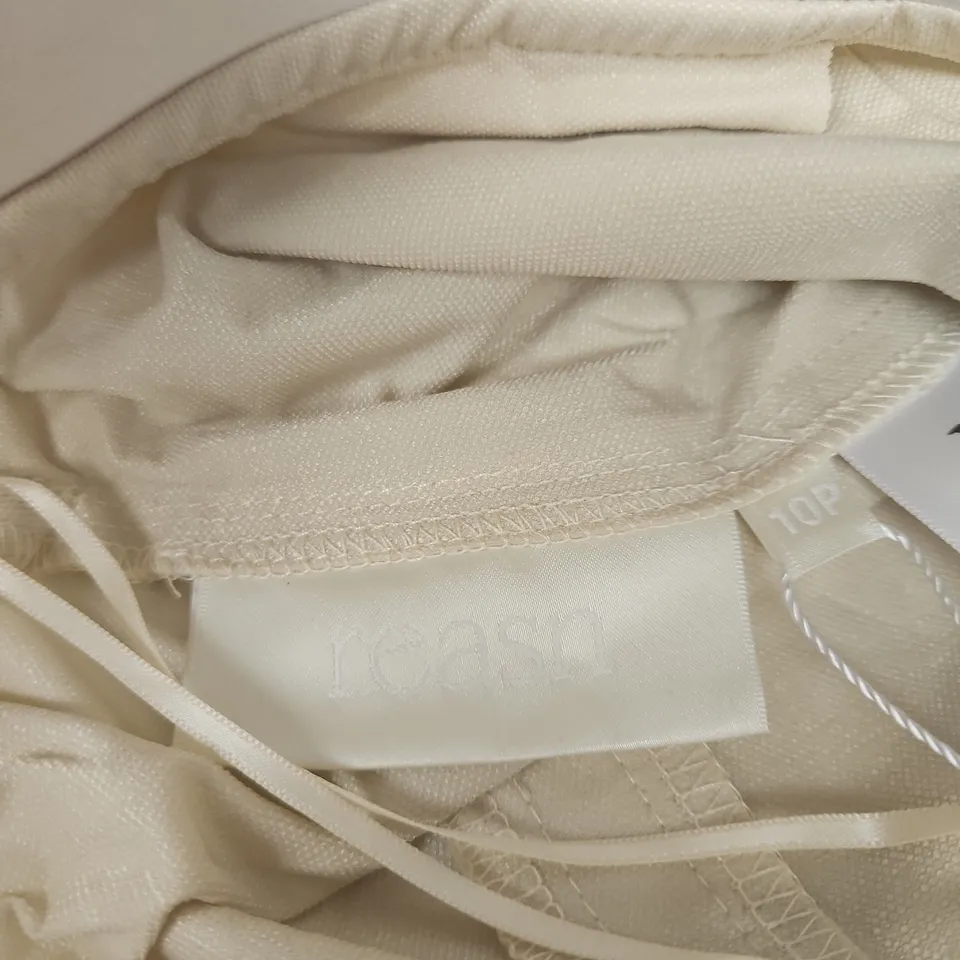 REASN THE EVERYDAY TROUSERS TR15-P PETITE DESERT SAND UK 10 (EU 38, US 8)