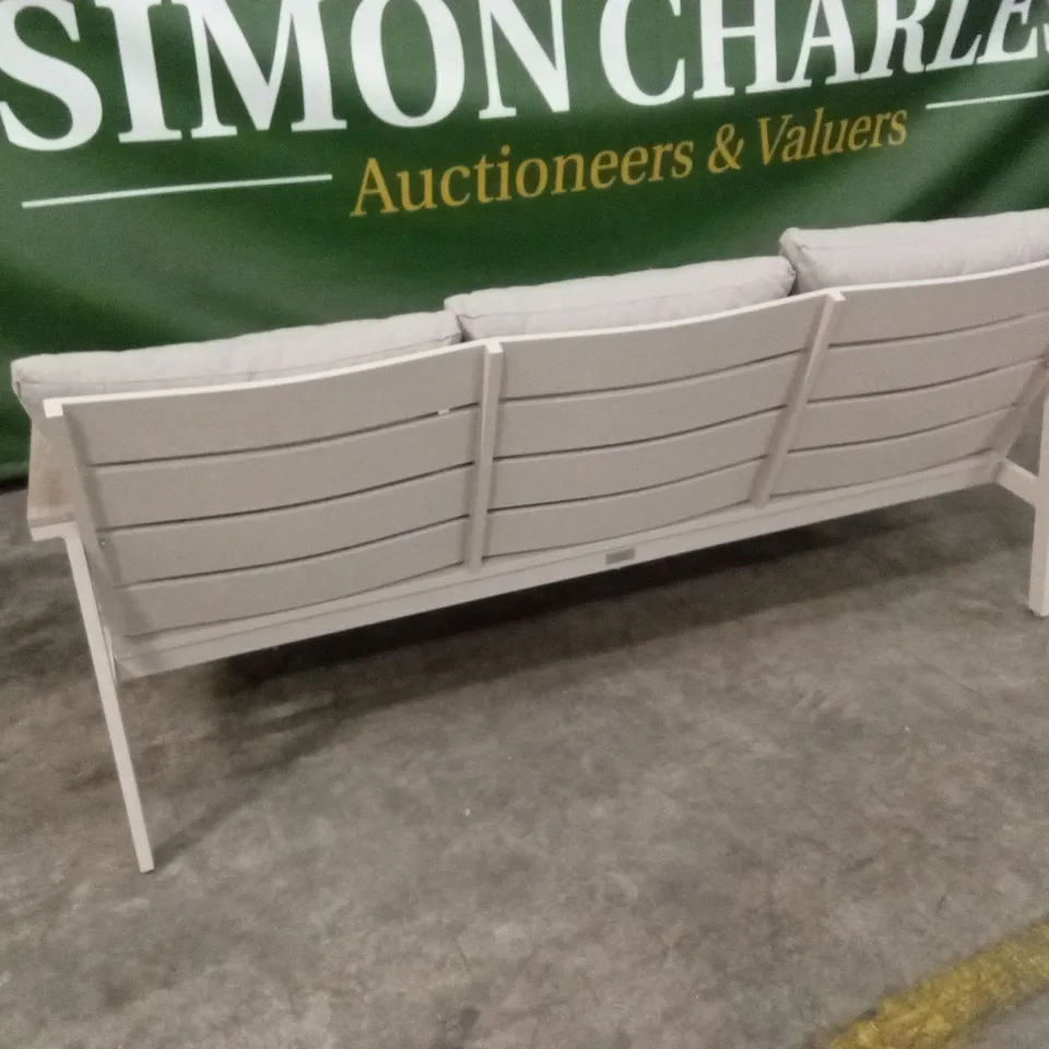 PACIFIC METAL 3 SEATER OUTDOOR GARDEN SOFA