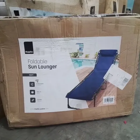 BOXED KEPLIN FOLDABLE SUN LOUNGER