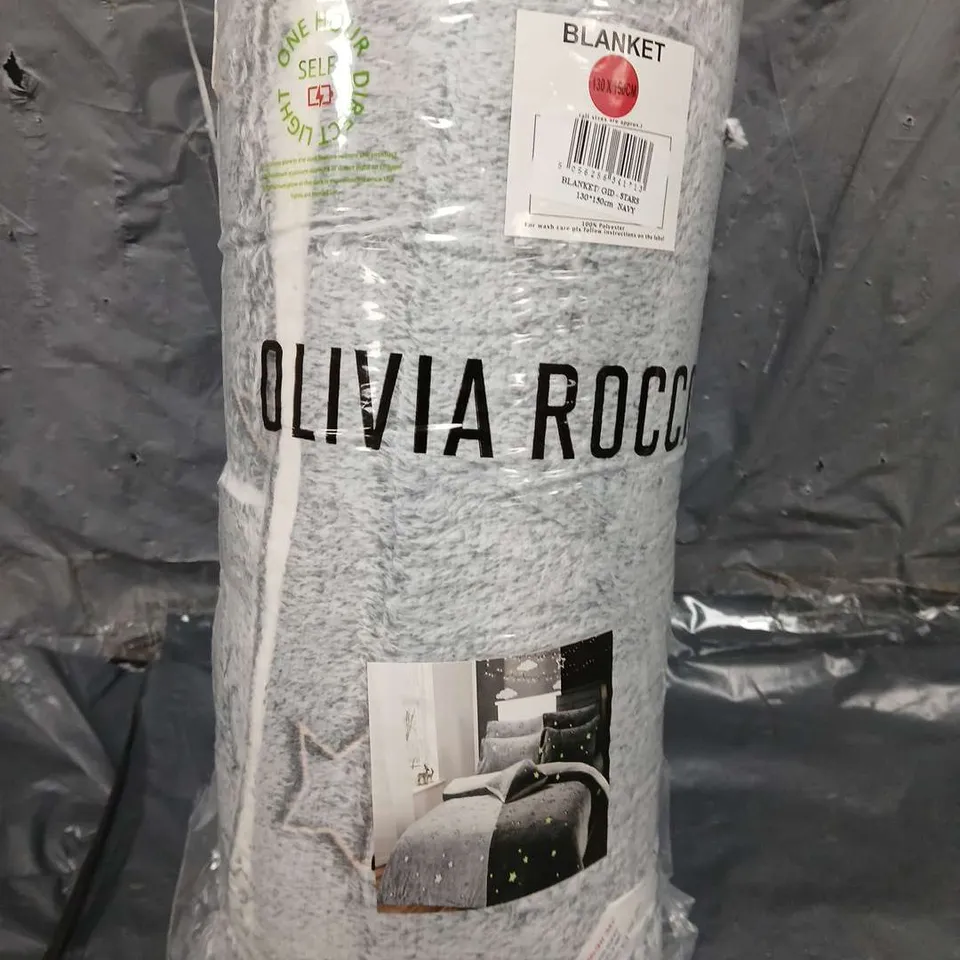 SEALED OLIVIA ROCCO STARS BLANKET - 130x150cm