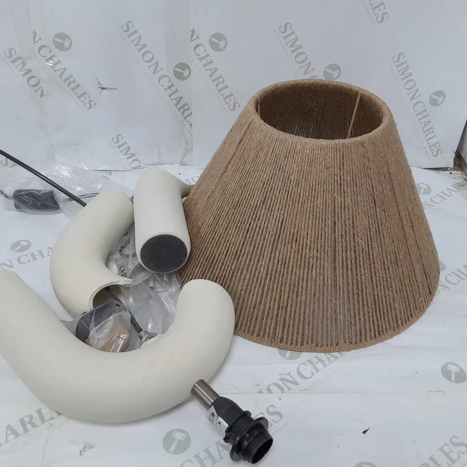 BOXED AILA CERAMIC TABLE LAMP RRP £55