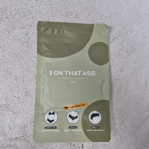 ON THAT ASS JADA HIPSTER WOMEN'S UNDERWEAR SIZE XL