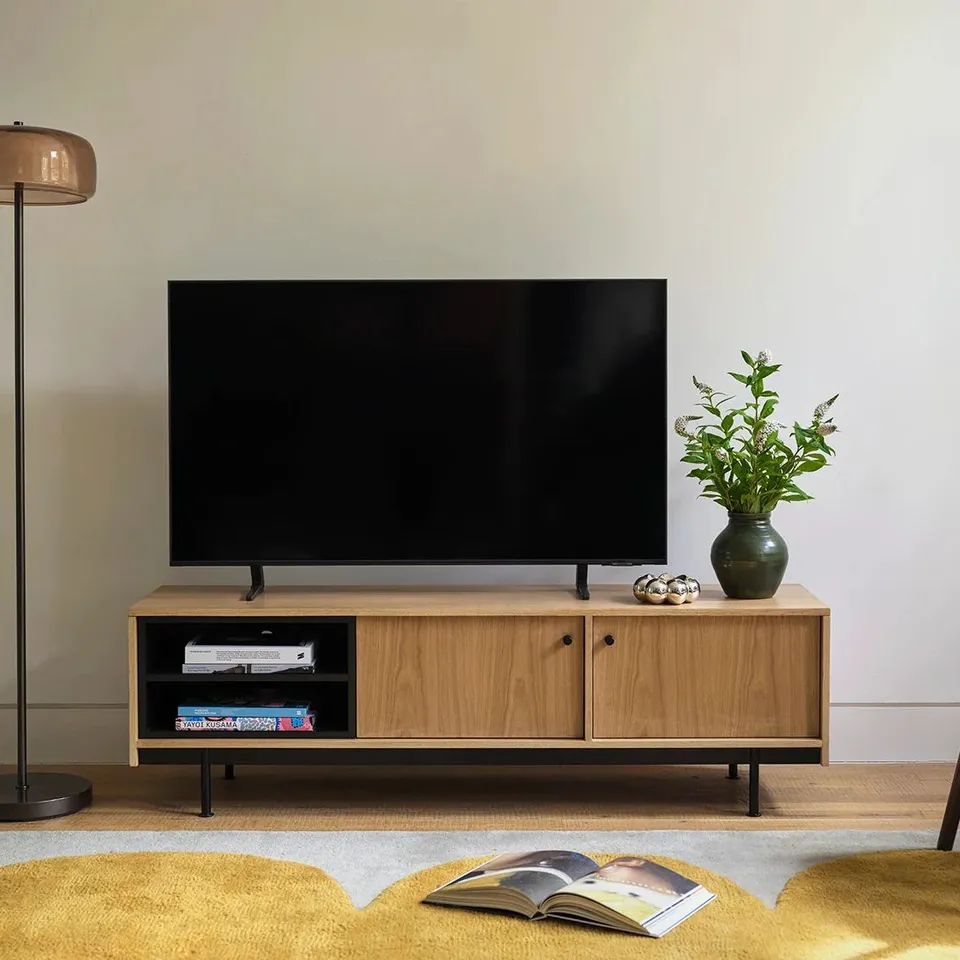 BOXED SWYFT TV UNIT 02 - OAK