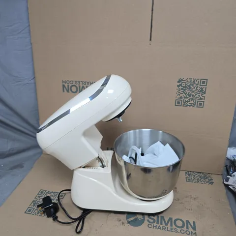 KLARSTEIN KITCHEN MACHINE STAND MIXER – WHITE