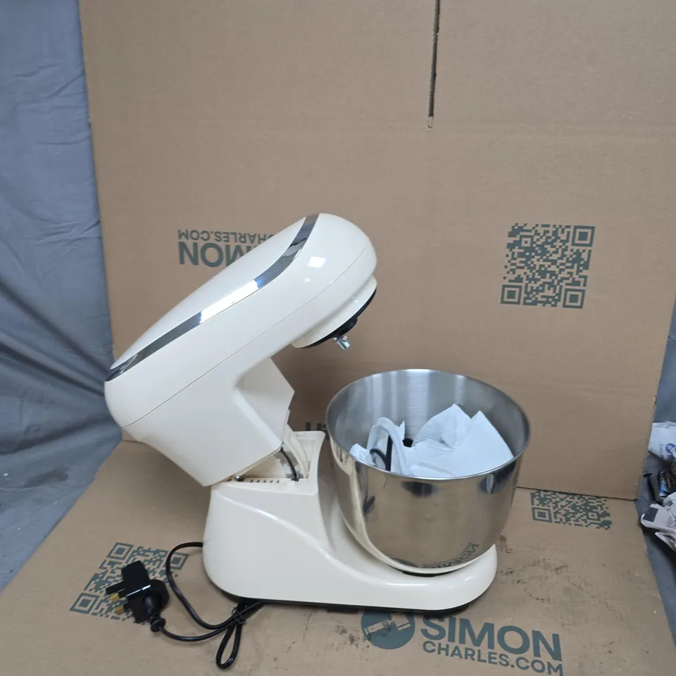 KLARSTEIN KITCHEN MACHINE STAND MIXER – WHITE