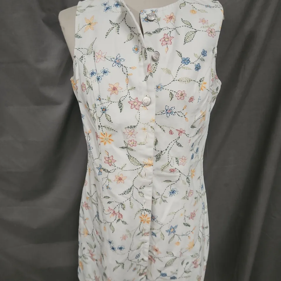 NOBODY'S CHILD DENIM NED MINI DRESS IN MULTI SIZE 12