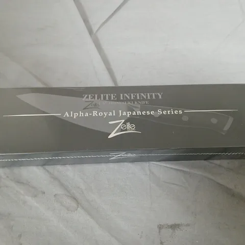 ZELITE INFINITY ALPHA-ROYAL JAPANESE SERIES KNIFE – BOXED