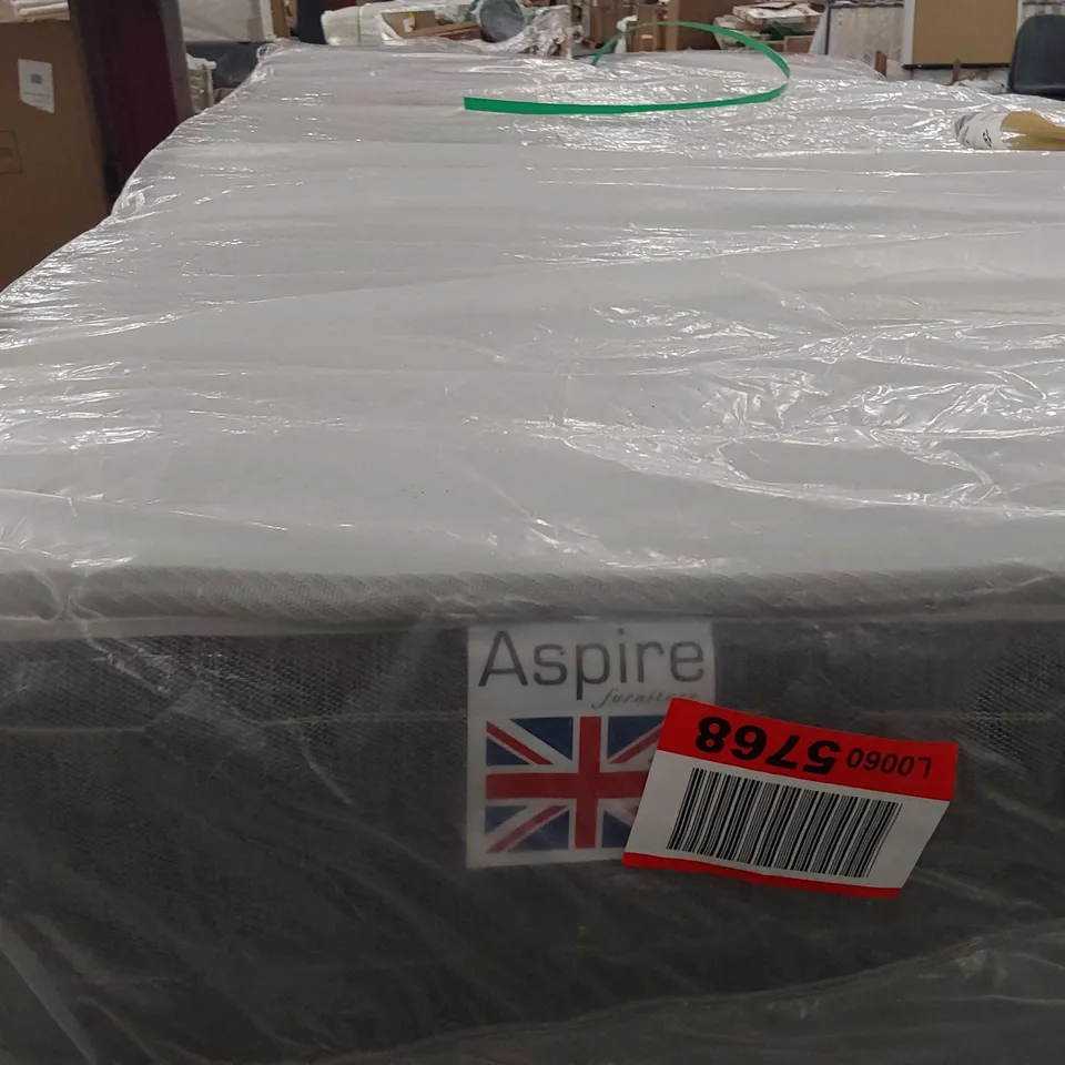 BAGGED ASPIRE NATURAL OPEN COIL MATTRESS 3' SINGLE