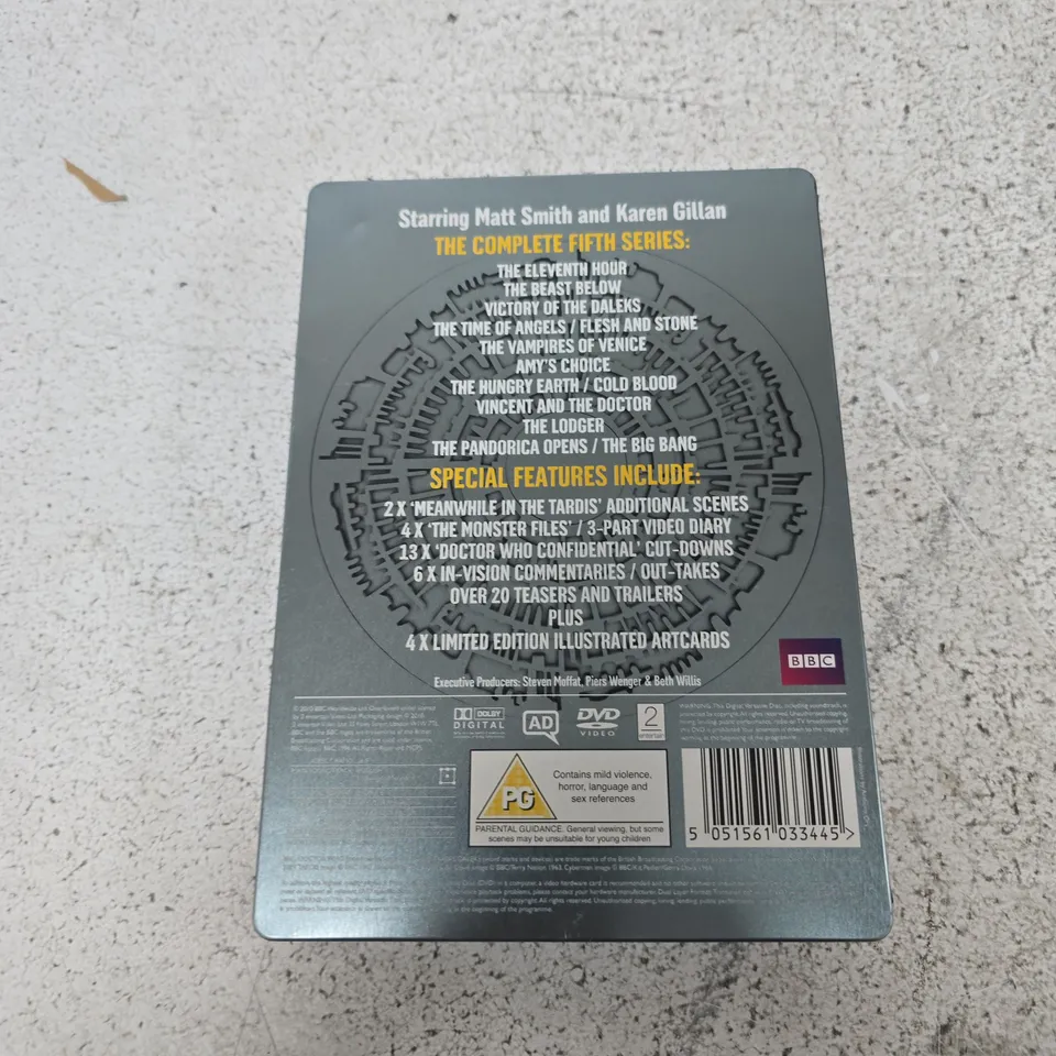 DOCTOR WHO: THE COMPLETE FIFTH SERIES – LIMITED EDITION, 6-DISC BOX SET (BBC DVD)