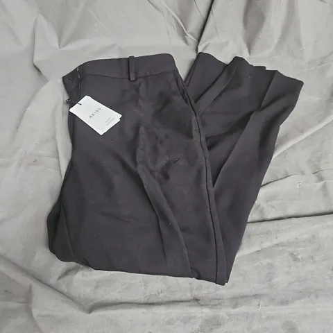 REISS JESS SLIM CAASUAL TROUSERS IN BLACK SIZE 12
