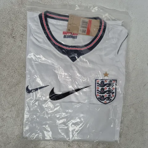 BAGGED NIKE ENGLAND FOOTBALL HOME JERSEY SIZE LARGE